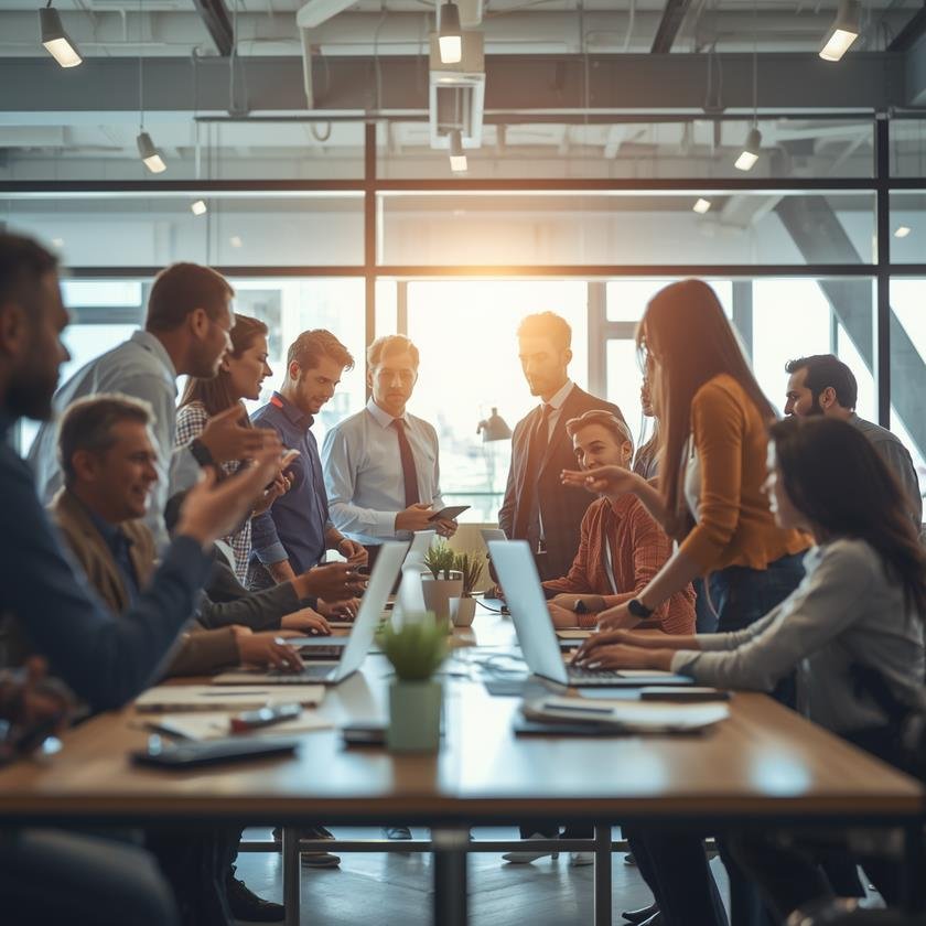 Reunión de estructura organizacional
